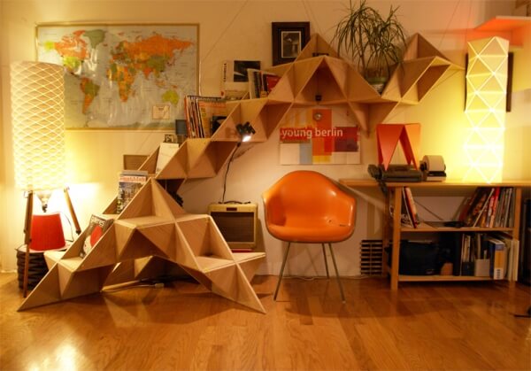 How to decorate your room with Triangle shelfs? – Interior Design