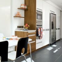 96_0000092bf_ee59_Walnut-and-white-kitchen 96 0000092bf ee59 Walnut and white kitchen Kitchen Modern Minimalist Furniture Inspiration