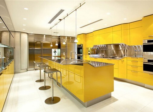 Awesome Yellow kitchen Design 1 505x3721 The Psychology of Color for Interior Design