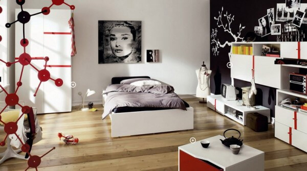 Teenage Girls Room 600x335 The Psychology of Color for Interior Design