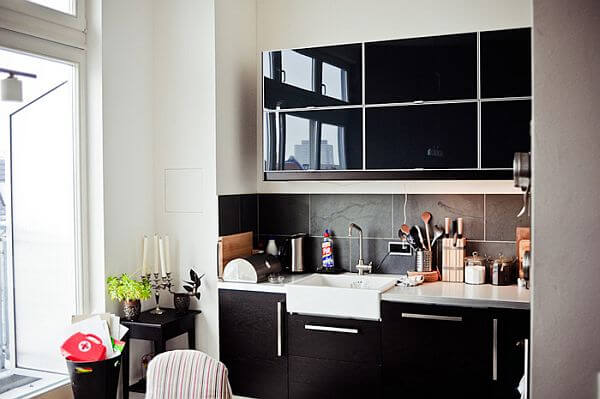 black kitchen design The Psychology of Color for Interior Design