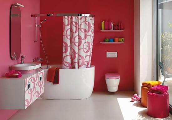 modern pink bathroom ideas by laufen 1 The Psychology of Color for Interior Design