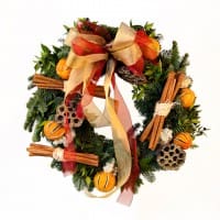 door-wreath-50cm-traditional door wreath 50cm traditional 2011 Inspirational Enchanting Christmas Wreaths