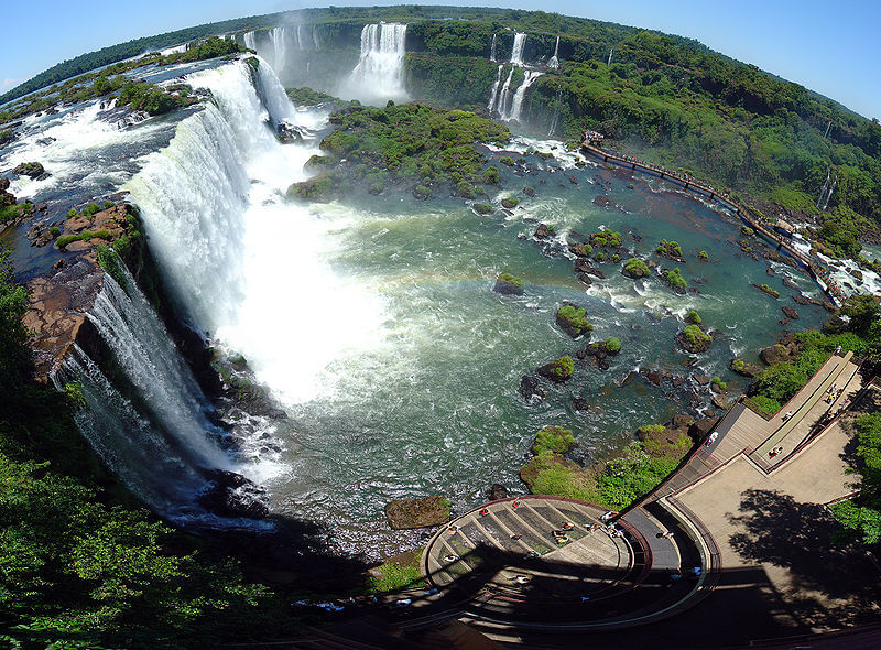 800px Iguazu D%C3%A9cembre 2007   Panorama 3 100 Most Famous Landmarks Around the World
