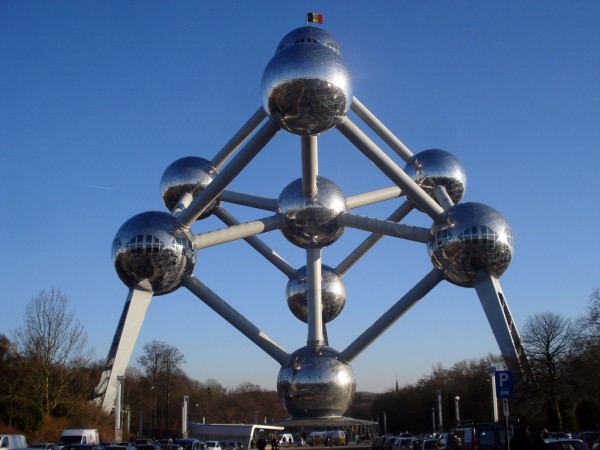 Atomium Brussels 4 600x450 100 Most Famous Landmarks Around the World