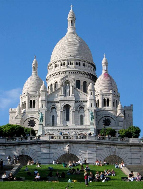 Sacre Coeur Paris 100 Most Famous Landmarks Around the World