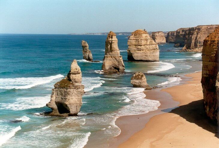 Twelve apostles in Australia 100 Most Famous Landmarks Around the World