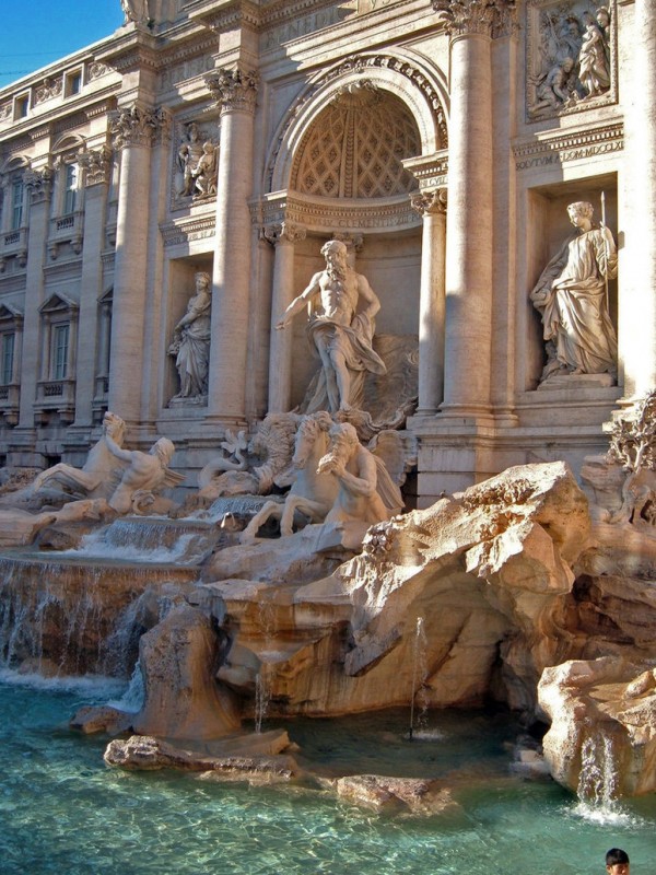 trevi fountain stock1 by demoncherrystock 600x800 100 Most Famous Landmarks Around the World