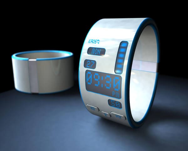 wrist watch01jpg 15 Stunning Futuristic Watches Concept Designs