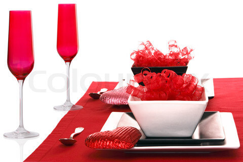 Romantic Table Decorations Ideas for Valentine's Day
