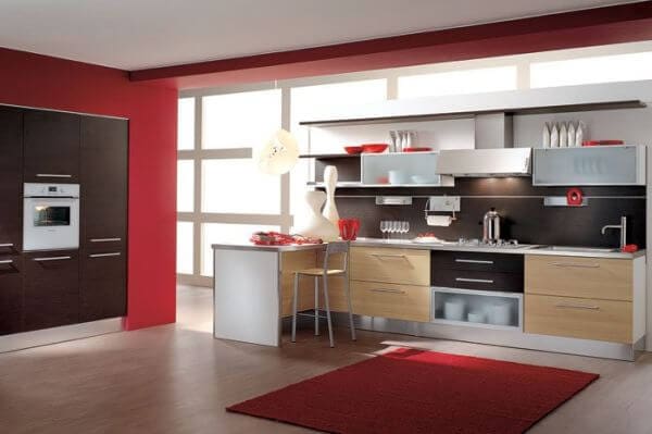 kitchen wall painting design