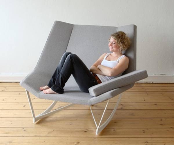 rocking chair markus krauss1 10 Modern Rocking Chair Designs For Outdoor and Indoor