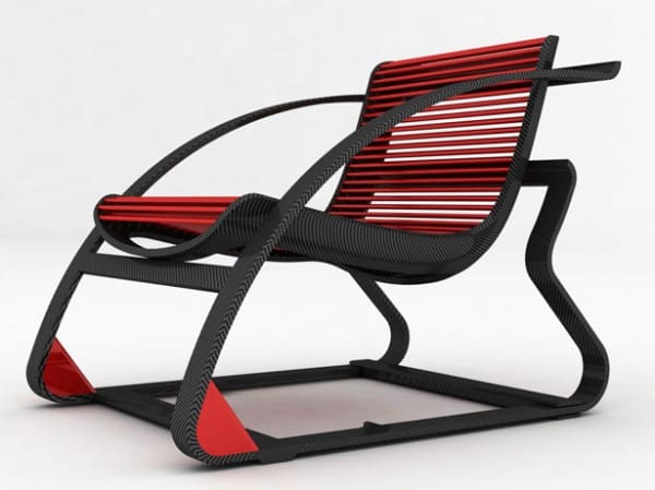 rocking chair peter vardai 600x449 10 Modern Rocking Chair Designs For Outdoor and Indoor