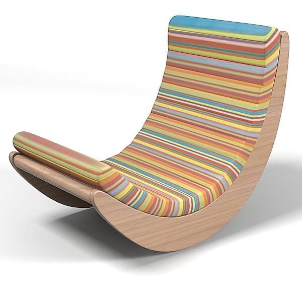 rocking chair verner panton2 10 Modern Rocking Chair Designs For Outdoor and Indoor