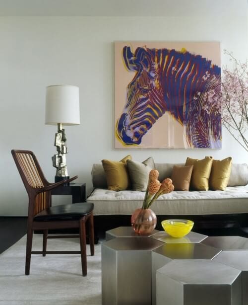 modern-living-room-zebra-print-painting