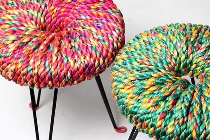 Vibrant-Surrounded-stools
