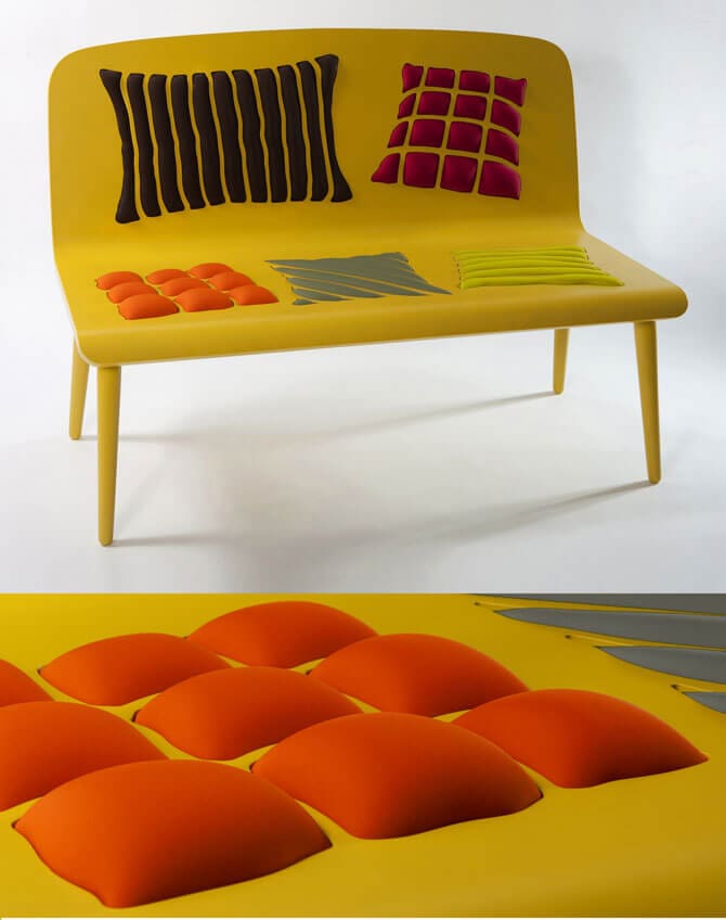 Yellow-bench-design