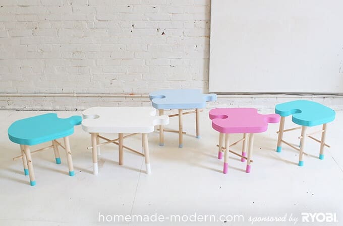 Kids-stools-home-made