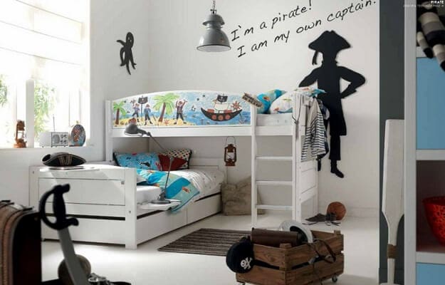Pirate-themed-bedroom