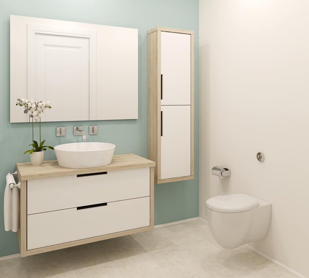 HOW TO MAKE SMALL BATHROOM LOOK BIGGER? Interior Design