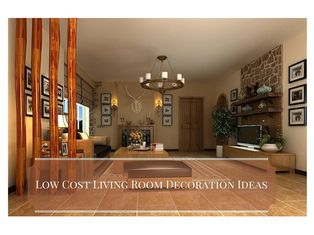 low cost living room