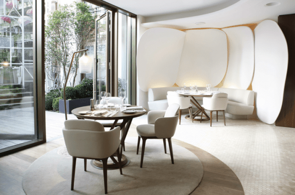 Ultra Modern Design for Restaurant and Bar in Mandarin Oriental Paris –  Interior Design, Design News and Architecture Trends