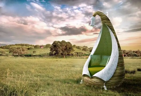 Cozy Armchair with a Delightful Appearance