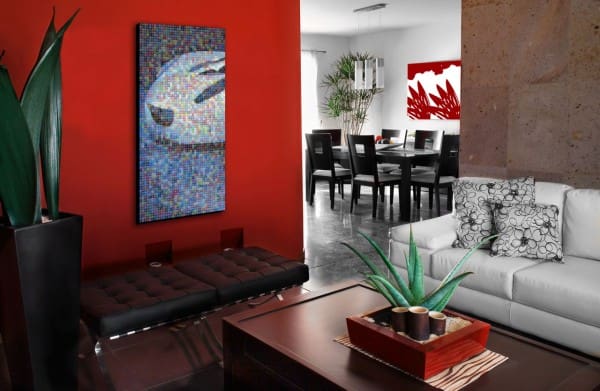 red-accent-wall-for-living-room