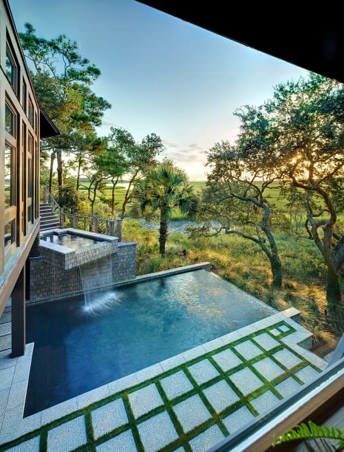 Tree House-Kiawah-Island-modern-swimming-pool
