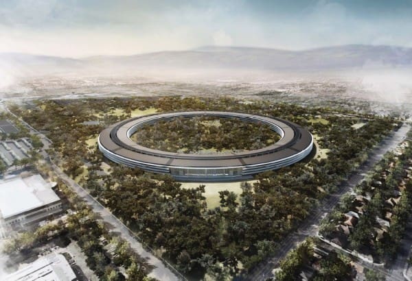 Campus-2-Apple's-New-Spaceship-Headquarters-in-Cupertino