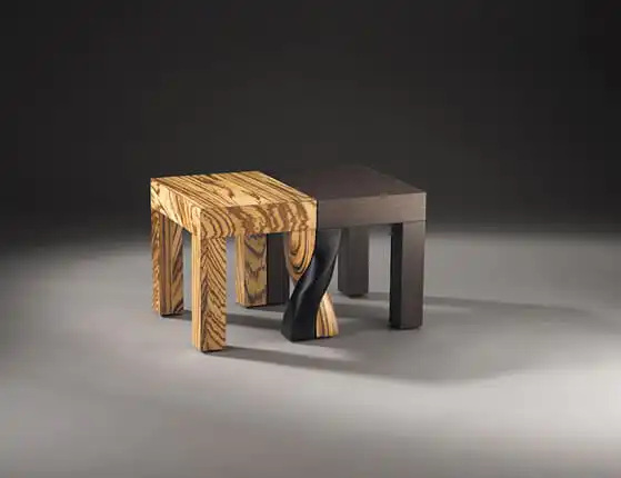 Intertwined Stools by Kan & Lau Design