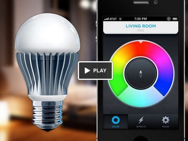 LED-light-bulb-controlled-by-phone-app