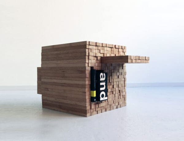 Cube-shaped-designer-table