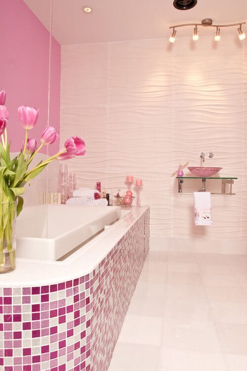 Pink-bathroom