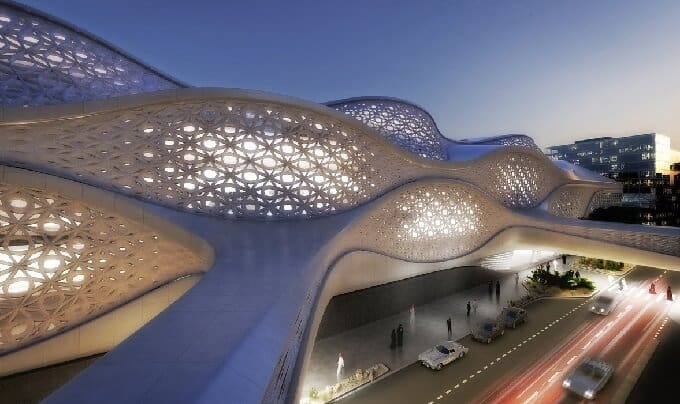 Metro-station-architecture