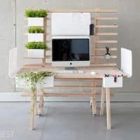 Handcrafted Customizable Workspace for Creative People by Wiktoria Lenart