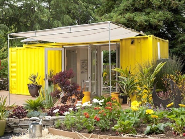 Shipping Containers Garden