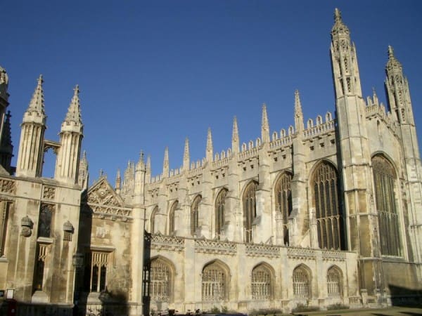 The King's College Chapel of Cambridge University